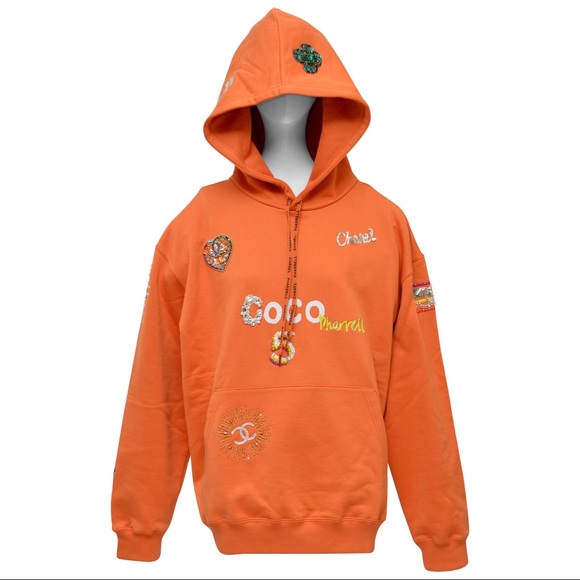 NEW] Chanel X Pharrell Capsule Orange Hoodie